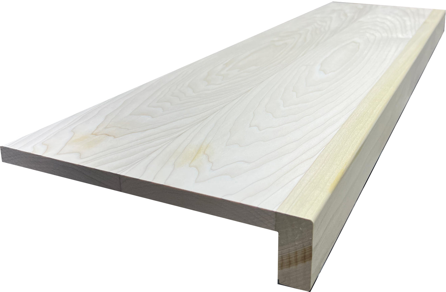 Modern Design Stair Tread - 1 in. x 12 in. w/ 2.5 in. Square Nose