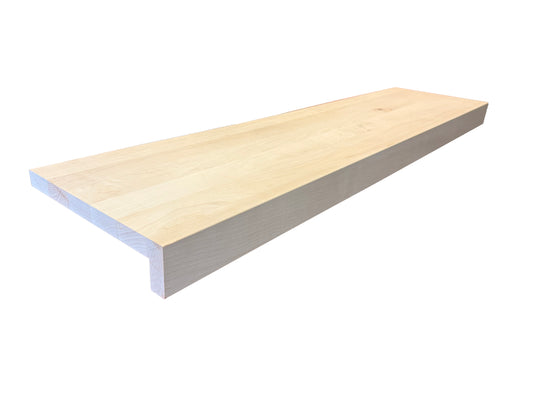 Modern Design Stair Tread - 1 in. x 12 in. w/ 2.5 in. Square Nose