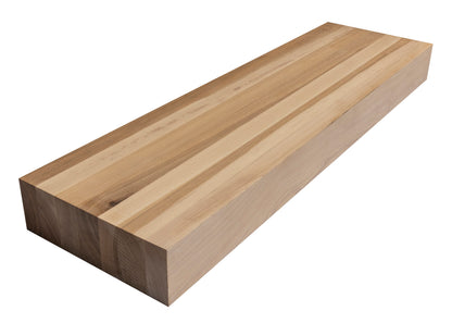 Hickory Floating Stair Tread by Whitewater Forest Products