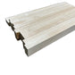 1 in. x 1-7/8 in. x 17 in. S2S Hard Maple 10 Piece Cutting Board Kit