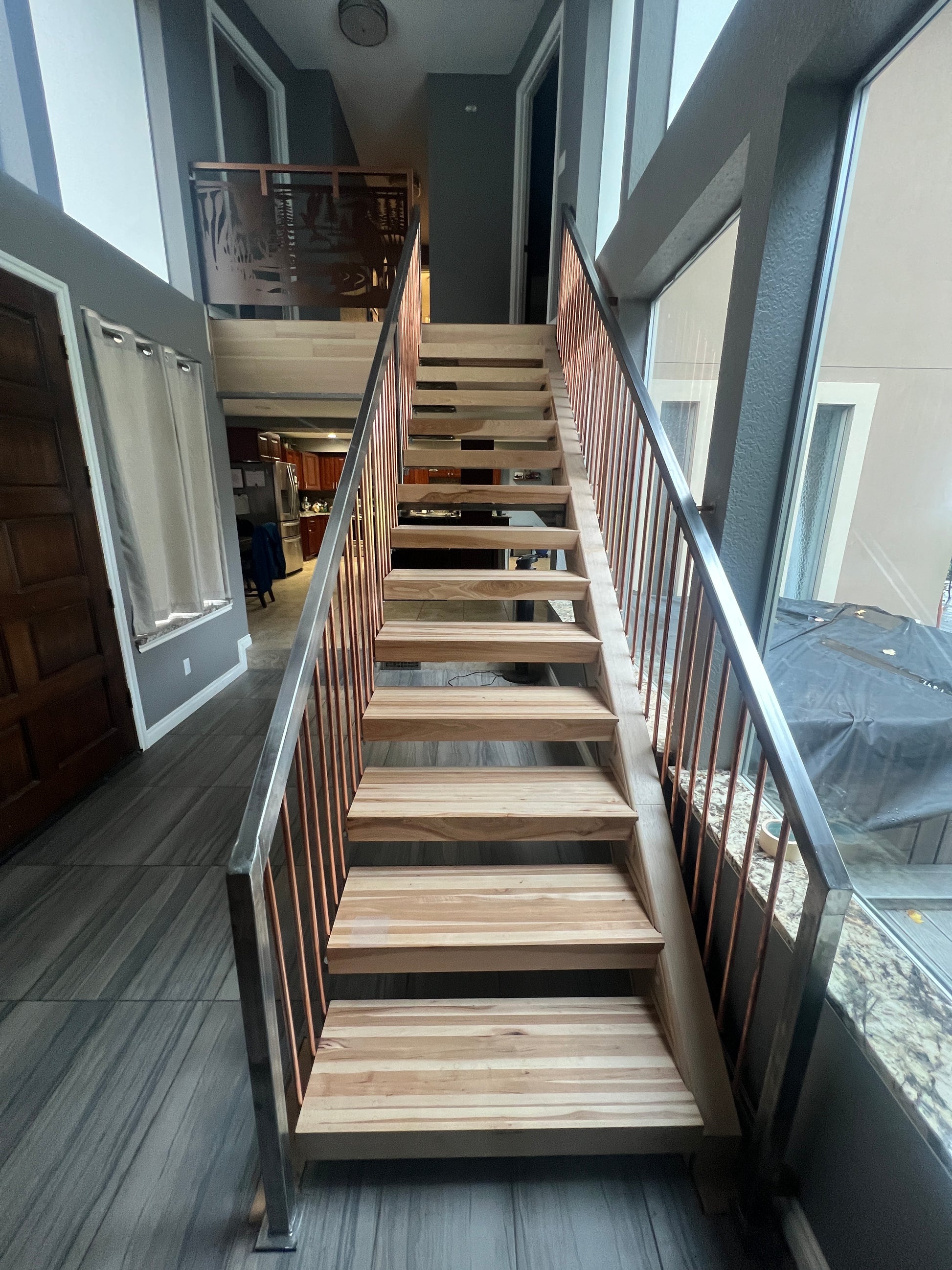 2.5 in. x 11.25 in. Thick Floating Stair Treads