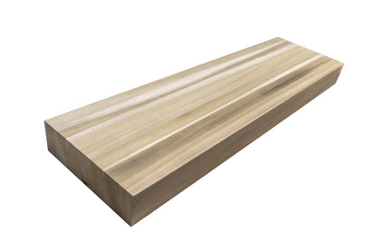 Whitewater Forest Products floating stair tread in poplar