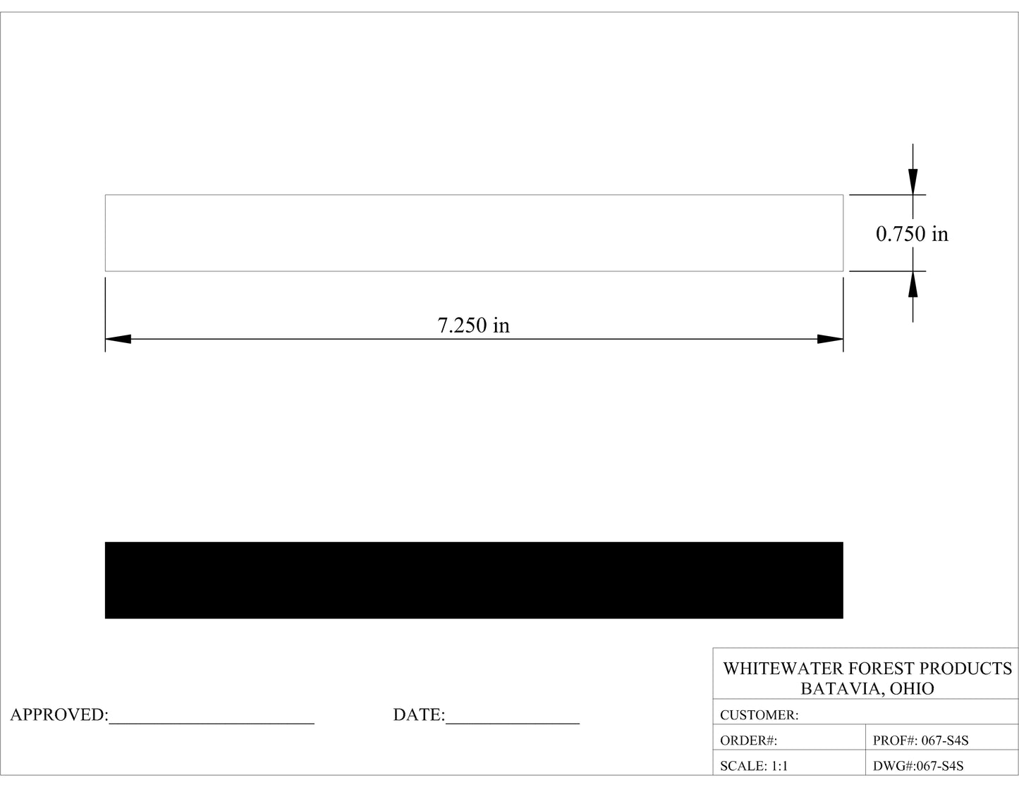 1x8 Poplar S4S (250BF Pack - Sold by Linear Foot $2.70/LF - 375LF)