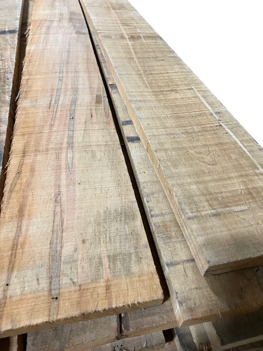 Rough Cut 4/4 (1 in.) Wormy Soft Maple (Ambrosia) 10 Board Foot Pack