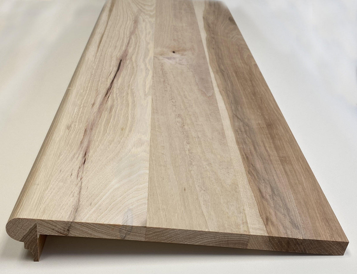 Rustic Grade Retrofit Stair Tread, Solid Hardwood, 0.625 in. x 11.5 in ...
